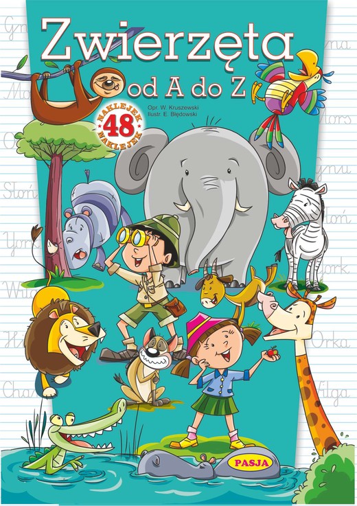 okładka Zwierzęta od a do z książka | Ernest Błędowski, Kruszewski Włodzimierz