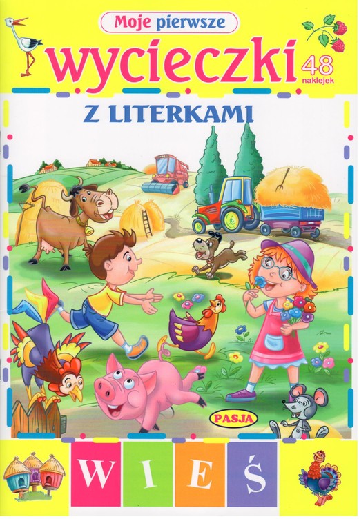 okładka Moje pierwsze wycieczki z literkami książka | Ernest Błędowski