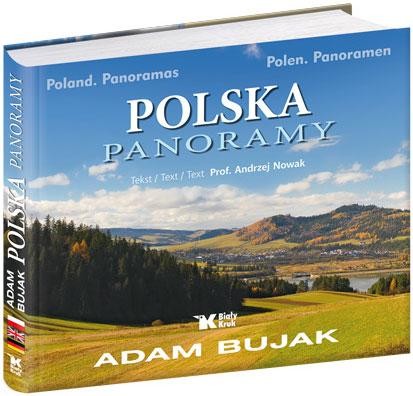 okładka Polska panoramy wer. Pol/ang/niem książka | Adam Bujak
