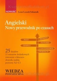 okładka Angielski nowy przewodnik po czasach książka