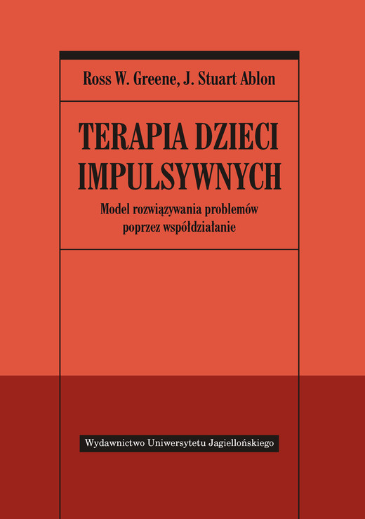 okładka Terapia dzieci impulsywnych. Model rozwiązywania problemów poprzez współdziałanie książka