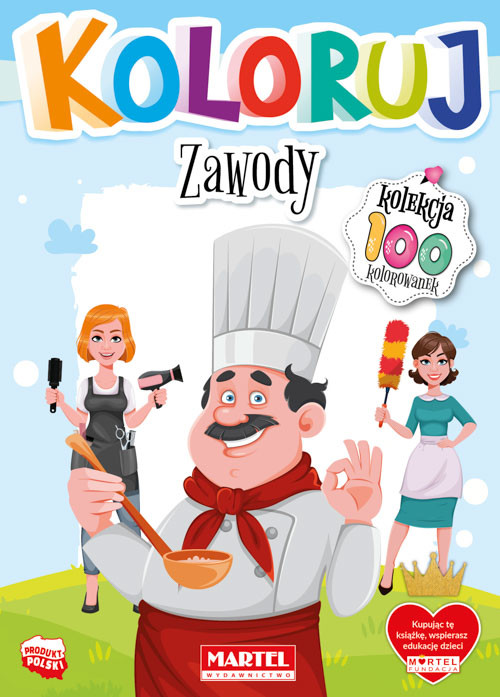 okładka Zawody. Koloruj książka | Opracowanie zbiorowe