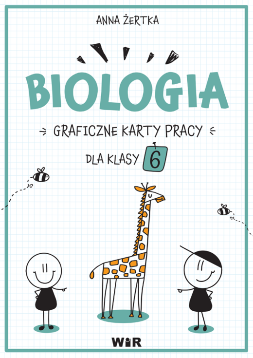 okładka Biologia graficzne karty pracy dla klasy 6 książka