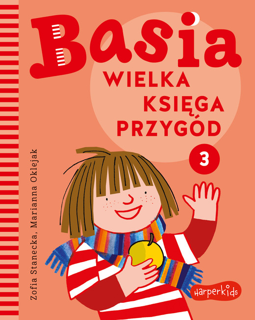 okładka Wielka księga przygód 3. Basia książka | Zofia Stanecka