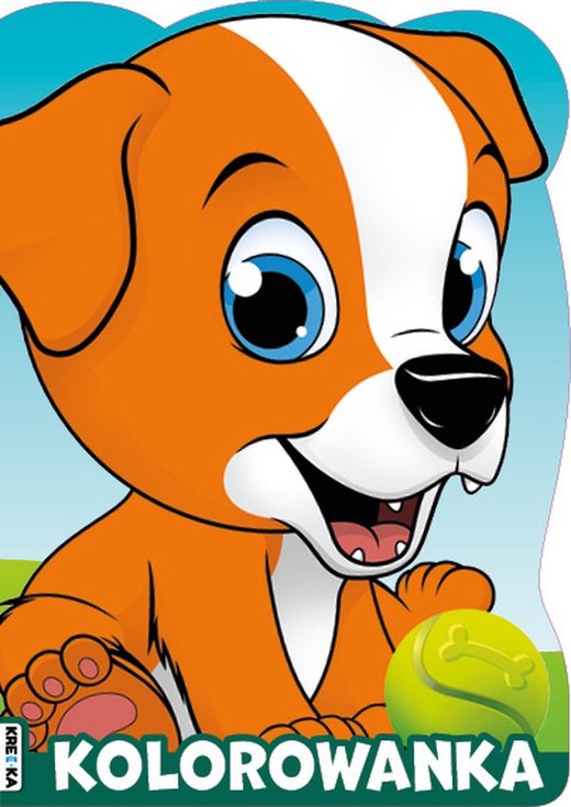 okładka Piesek. Zwierzątka z wykrojnikiem książka | Opracowanie zbiorowe