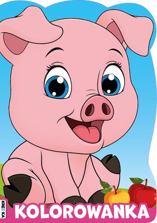 okładka Świnka. Zwierzątka z wykrojnikiem książka | Opracowanie zbiorowe