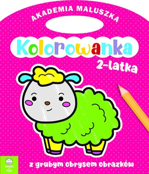 okładka Owieczka. Akademia maluszka. Kolorowanka 2-latka książka | Opracowanie zbiorowe