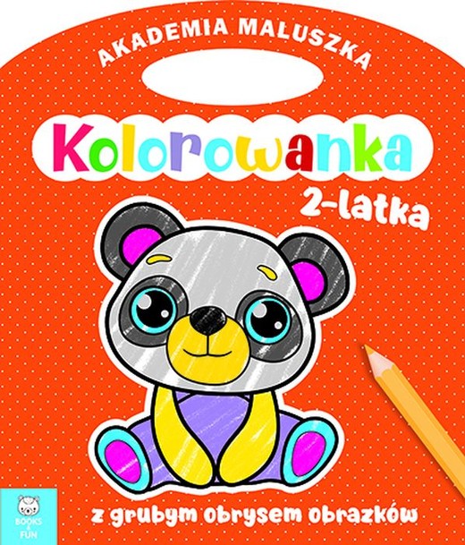 okładka Panda. Akademia maluszka. Kolorowanka 2-latka książka | Opracowanie zbiorowe