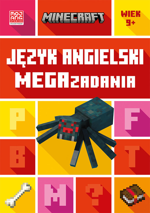 okładka Język angielski. Megazadania 9+. Minecraft książka | Dan Whitehead, Goulding Jon