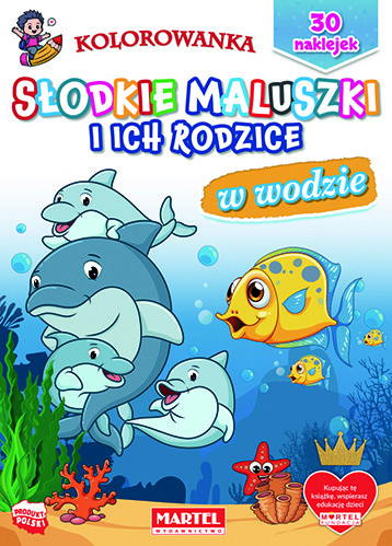 okładka W wodzie. Słodkie maluszki i ich rodzice książka
