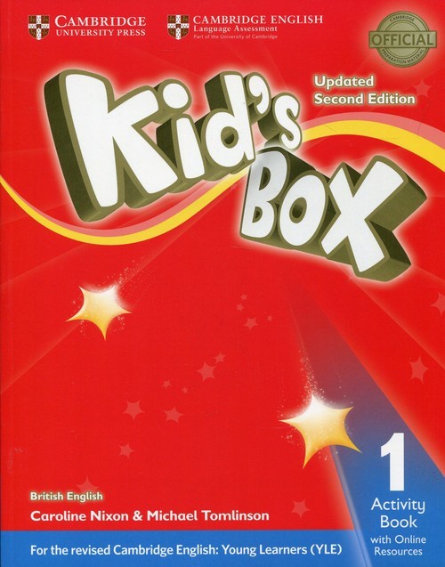 okładka Kid's Box Updated Second Edition 1 Activity Book with Online Resources książka | Nixon Caroline, Tomlinson Michael
