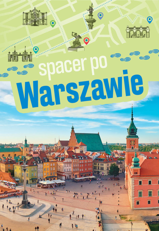 okładka Spacer po Warszawie książka