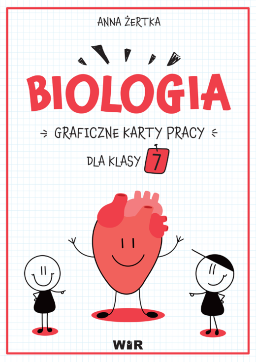 okładka Biologia Graficzne karty pracy dla klasy 7 książka