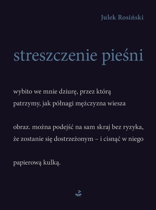 okładka Streszczenie pieśni książka