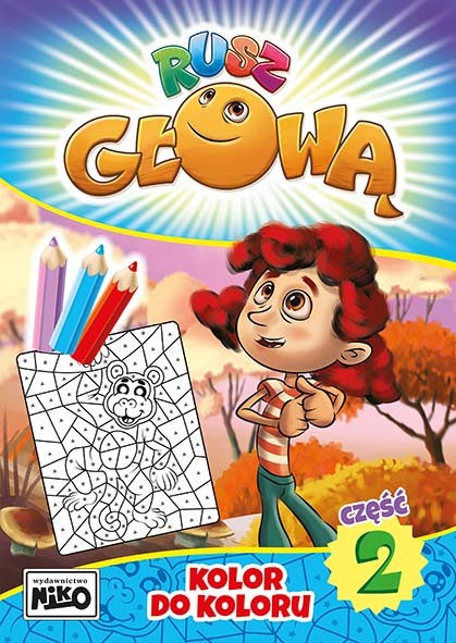 okładka Kolor do koloru. Rusz głową. Część 2 książka | Opracowanie zbiorowe