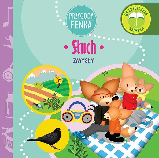 okładka Słuch. Zmysły. Przygody Fenka książka | Dominika Gałka