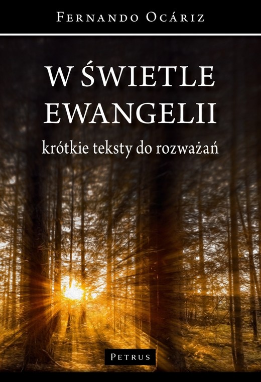 okładka W świetle ewangelii. Krótkie teksty do rozważań książka