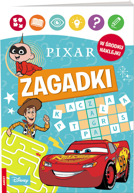 okładka Mix pixar Zagadki ZAG-9102 książka | Opracowanie zbiorowe