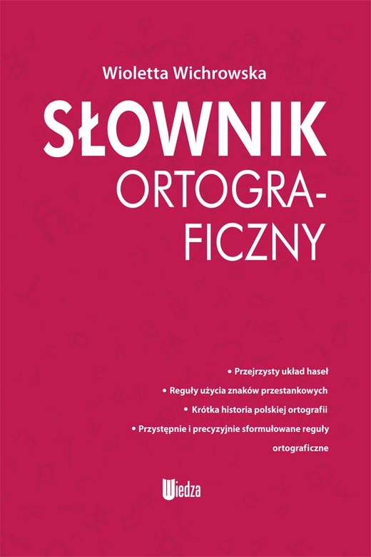 okładka Słownik ortograficzny książka
