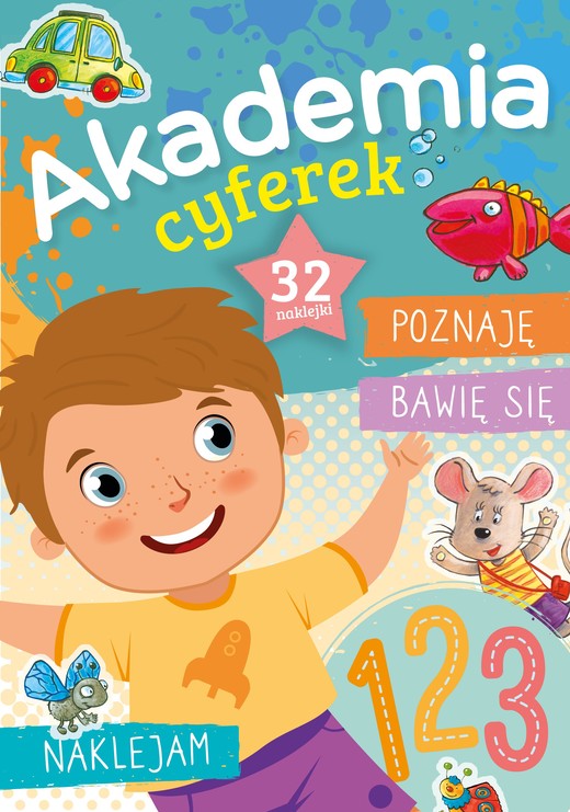 okładka Akademia cyferek książka