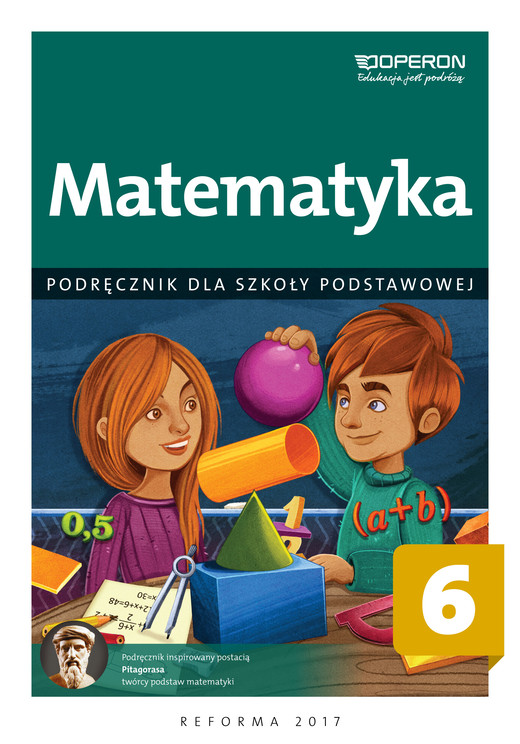 okładka Matematyka podręcznik dla kalsy 6 szkoły podstawowej książka | Adam Konstantynowicz, Bożena Kiljańska, Anna Konstantynowicz, Małgorzata Pająk, Grażyna Ukleja