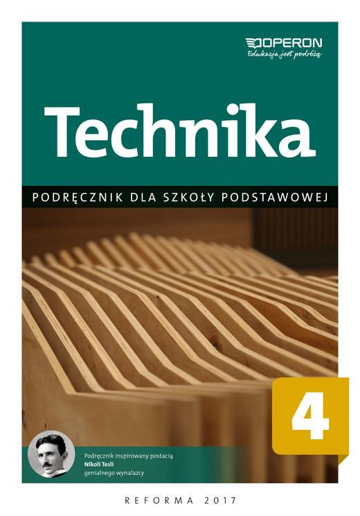 okładka Technika podręcznik dla klasy 4 linia 2 szkoły podstawowej książka