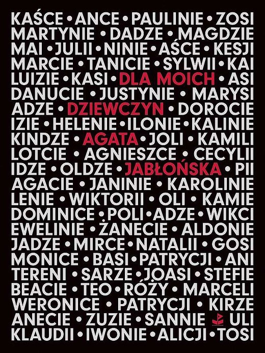 okładka Dla moich dziewczyn książka | Agata Jabłońska