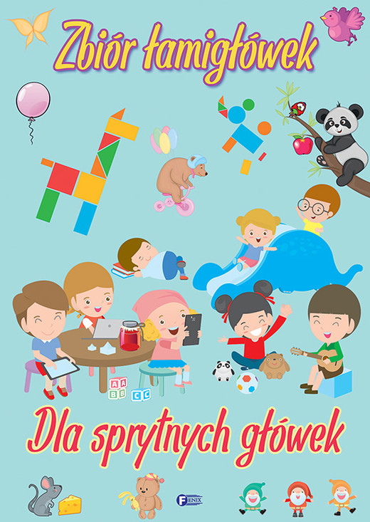 okładka Zbiór łamigłówek dla sprytnych główek książka | Opracowanie zbiorowe