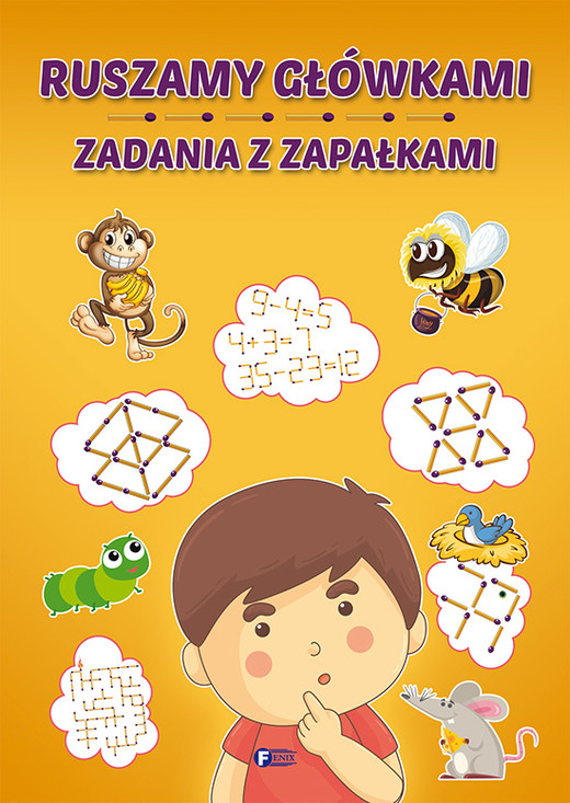 okładka Ruszamy główkami zadania z zapałkami książka | Opracowanie zbiorowe