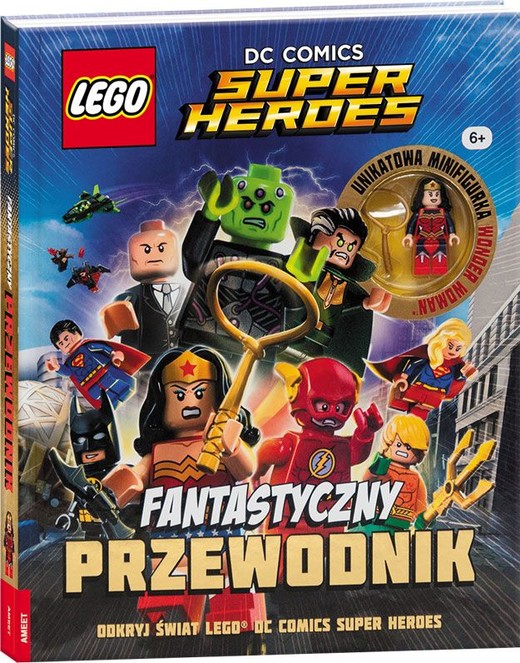 okładka Lego DC comics Super Heroes Fantastyczny przewodnik LYC-451 książka | Opracowanie zbiorowe