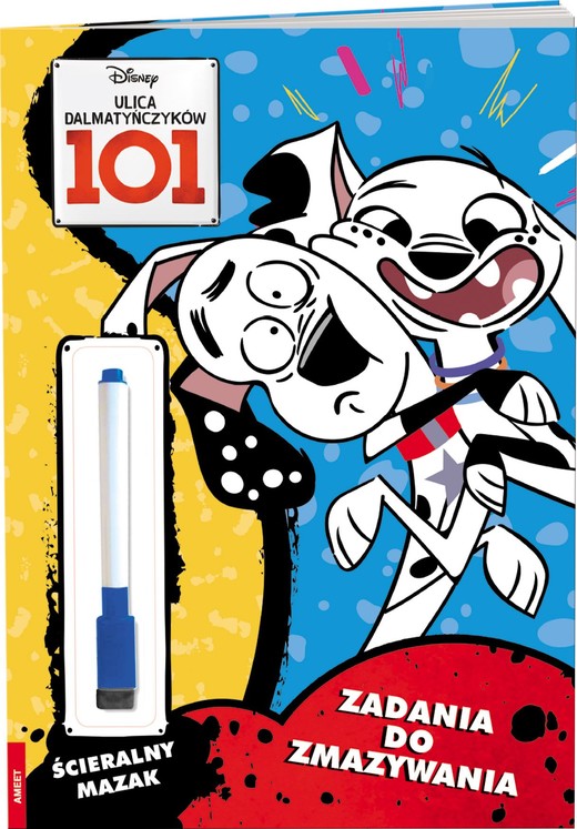 okładka Ulica dalmatyńczyków 101 Zadania do zmazywania PTC-9103 książka | Opracowanie zbiorowe