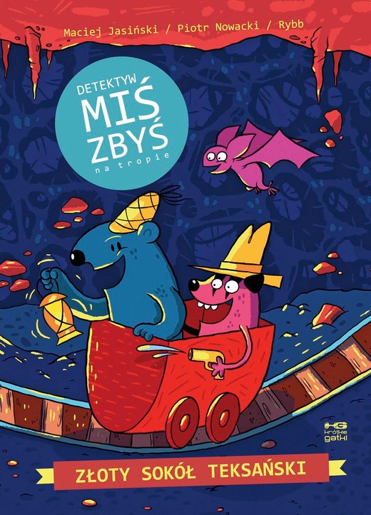 okładka Złoty Sokół Teksański. Detektyw Miś Zbyś na tropie. Tom 2 wyd. 2 książka