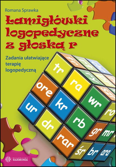 okładka Łamigłówki logopedyczne z głoską r Zadania ułatwiające terapię logopedyczną książka