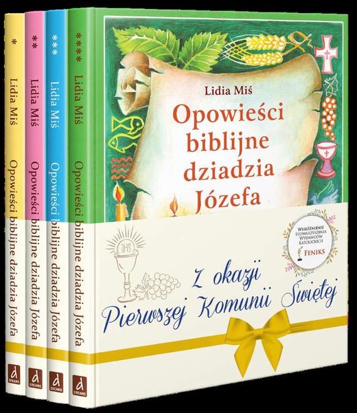 okładka Pakiet Opowieści biblijne dziadzia Józefa książka | Lidia Miś