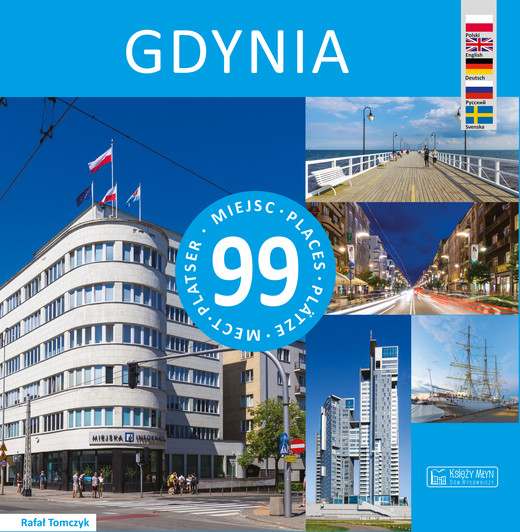 okładka Gdynia 99 miejsc książka | Rafał Tomczyk