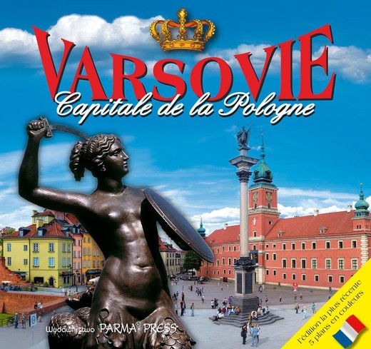 okładka Warszawa stolica polski varsovie capitale de la pologne wer. Francuska książka