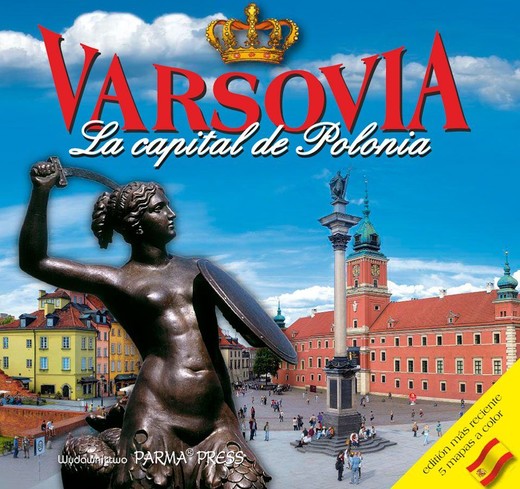 okładka Warszawa stolica polski wer. Hiszpańska książka