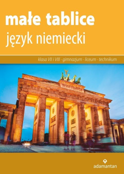 okładka Język niemiecki małe tablice wyd. 9 książka | Opracowanie zbiorowe