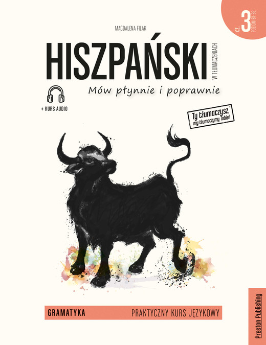okładka Hiszpański w tłumaczeniach. Gramatyka 3. Poziom B1-B2 CD wyd. 2 książka