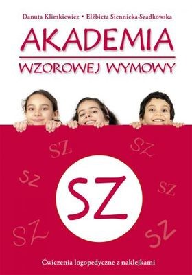 okładka Sz akademia wzorowej wymowy książka