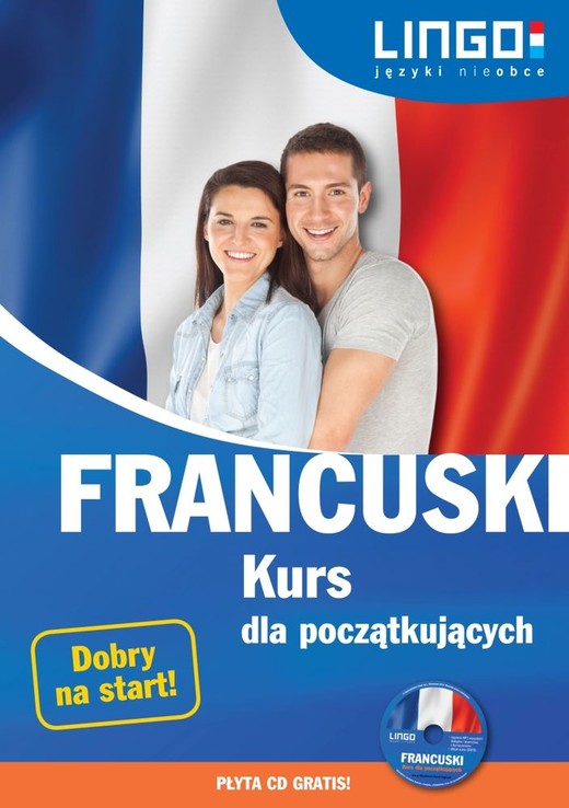 okładka Francuski kurs dla początkujących książka + CD książka