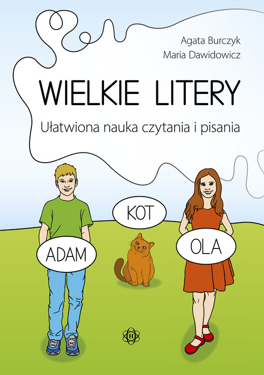 okładka Wielkie litery Ułatwiona nauka czytania i pisania książka