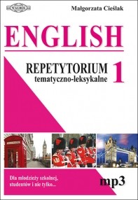 okładka English 1 Repetytorium tematyczno – leksykalne (+mp3) książka | Małgorzata Cieślak