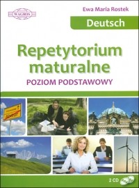 okładka Deutsch Repetytorium maturalne poziom podstawowy (+2CD) książka