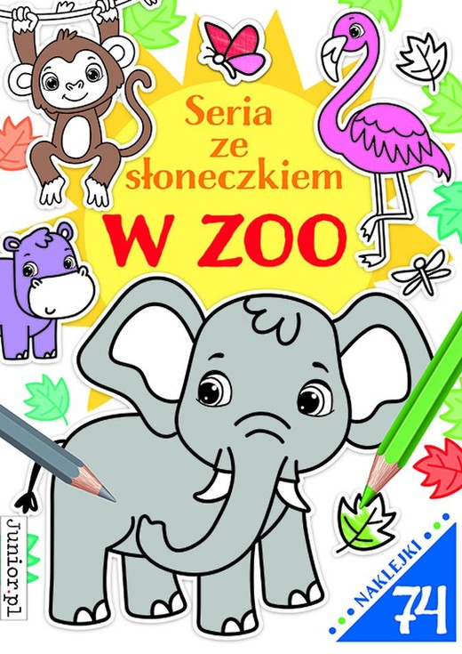 okładka W ZOO. Seria ze słoneczkiem książka | Opracowanie zbiorowe