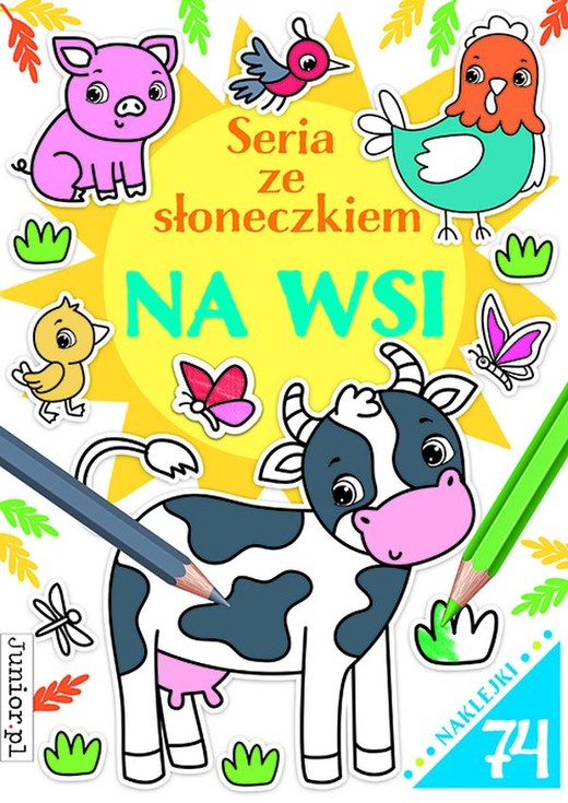 okładka Na wsi. Seria ze słoneczkiem książka | Opracowanie zbiorowe