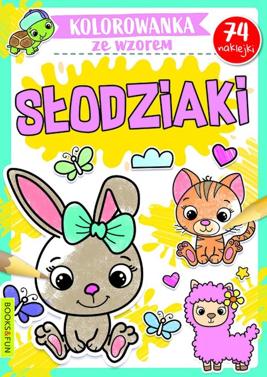 okładka Słodziaki. Kolorowanka ze wzorem książka | Opracowanie zbiorowe