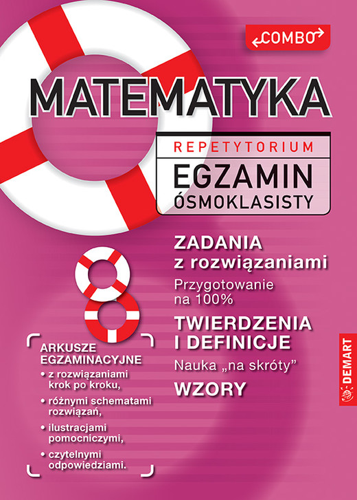 okładka Matematyka. Repetytorium. Egzamin ósmoklasisty książka | Opracowanie zbiorowe