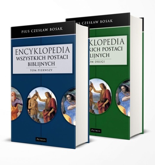 okładka Pakiet Encyklopedia wszystkich postaci biblijnych. Tom 1-2 książka | Czesław Bosak