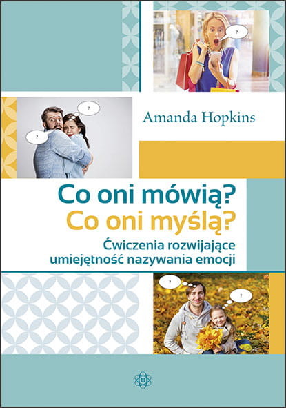 okładka Co oni mówią co oni myślą książka | Amanda Hopkins